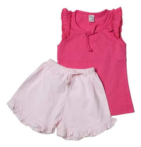 Conjunto Musculosa Y Short De Algodón Bebe - imagen 10