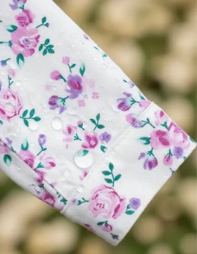 Campera De Gabardina  Estampada Beba - imagen 2