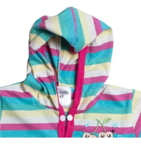 Remera M.l C/capucha Para Calza De Algodón Estampado - imagen 9