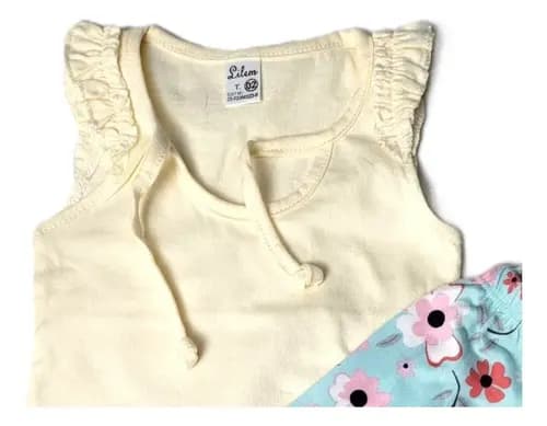 Musculosa De Algodon  Con Biker De Modal Estampado  Bebas - imagen 22