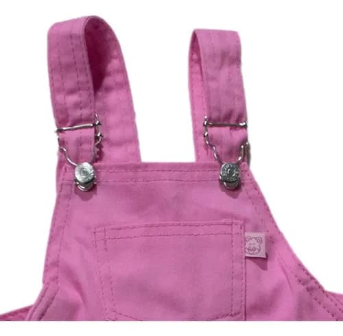 Jardinero Gabardina Color Para Bebes - imagen 9