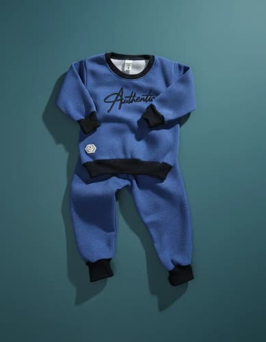Conjunto Frizado De Buzo C. Redondo Y Pantalón  Bebe - imagen 7