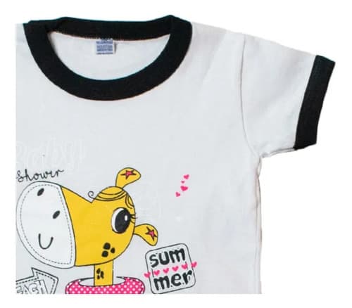 Conjuntos De Algodon Remera Manga Corta/short  Bebes - imagen 9