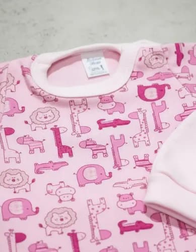 Ajuar R. Nacido Camiseta, Ranita  Gorro Algodon Estampado - imagen 22