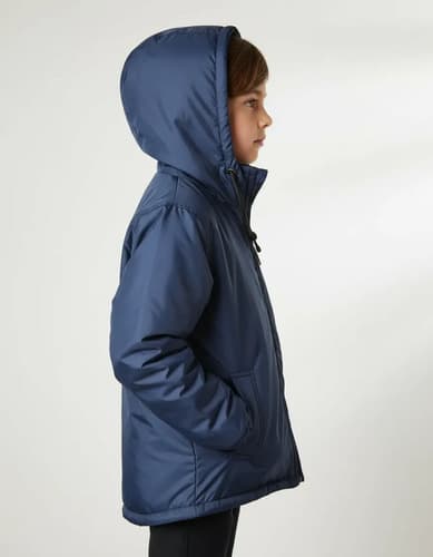 Campera Con Capucha Interior Tela Polar Niños - imagen 11