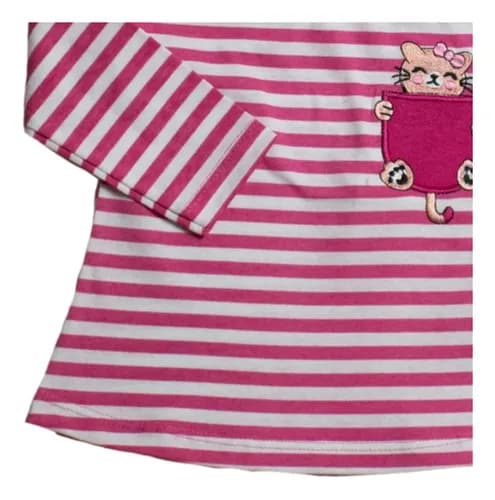 Remera M. Larga De Algodon Estampado Beba - imagen 12