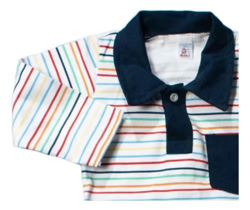Body Zaphira De Algodon Estampado Cuello Chomba Bebes - imagen 2