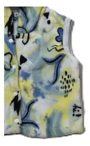 Chaleco Polar Soft Estampado Con Capucha Para Bebe - imagen 6