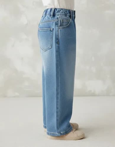 Jeans Mom Ancho Bebe Unisex - imagen 11