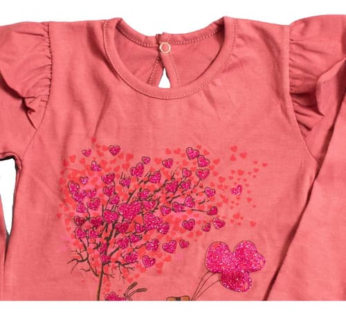 Remera M. Larga De Algodon Estampado Beba - imagen 2