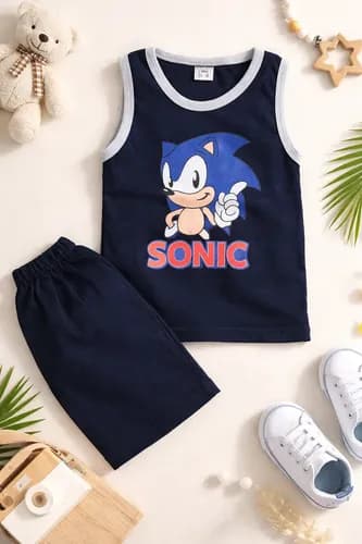 Musculosa  Y Short De Algodón Bebe - imagen 32