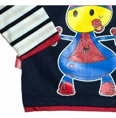 Remera M Larga Estampado H/a Y S. Bebes - imagen 3