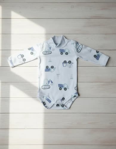 Body Media Polera M Larga Para Bebé Zaphira Cómodo Y Suave - imagen 6
