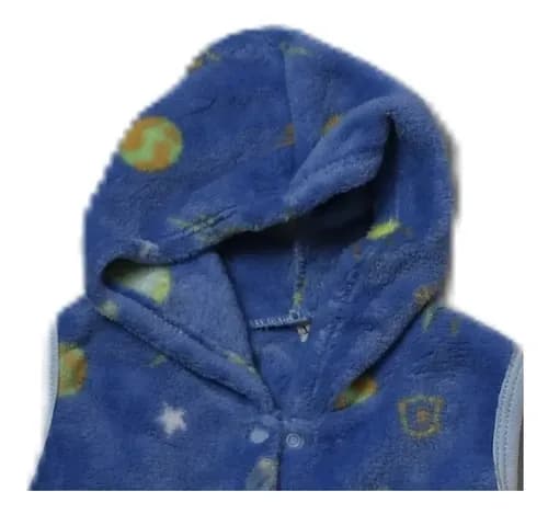Chaleco Polar Soft Estampado Con Capucha Para Bebe - imagen 10