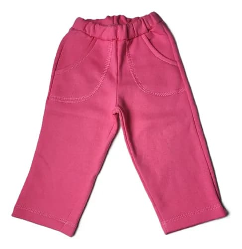 Pantalón De Algodon Frizado Bebes Bolsillos L - imagen 12