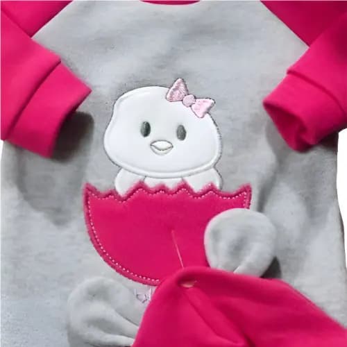 Enterito Pañalero De Algodon  Gorrito Orejitas Bebes - imagen 8