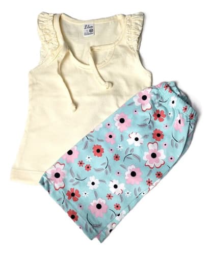 Musculosa De Algodon  Con Biker De Modal Estampado  Bebas - imagen 21