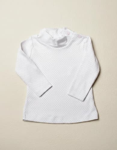 Camiseta Media Polera Est. Pintitas Y Rayas Bebe - imagen 9
