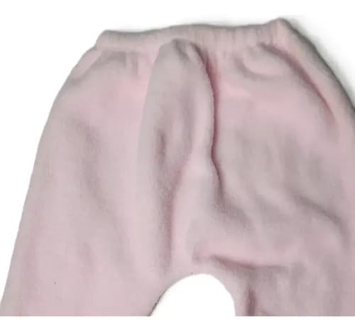 Pantalón De Tela Micro Polar Con Puño Bebes - imagen 2
