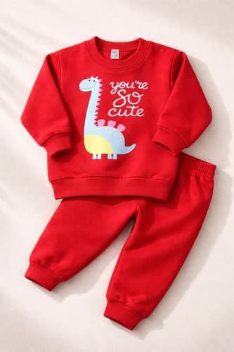 Conjunto Friza De Buzo C. Redondo Y Pantalón  Beba Gat - imagen 11