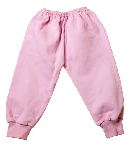 Pantalon Babucha De Algodon Frizado Con Puño Bebes - imagen 2