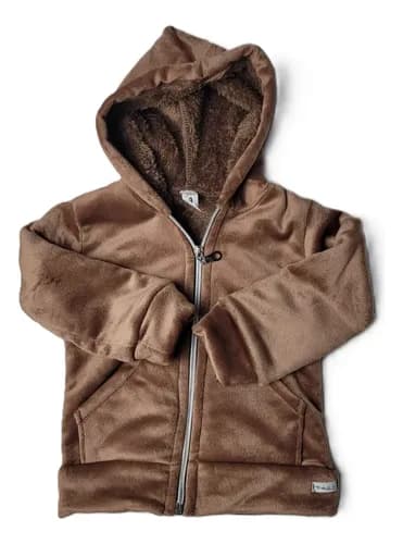 Campera Abrigada  De Plush Bifaz Peluche Para Bebes - imagen 9