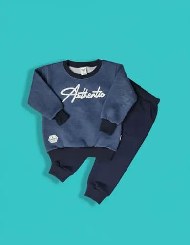 Conjunto Frizado De Buzo C. Redondo Y Pantalón  Bebe - imagen 10