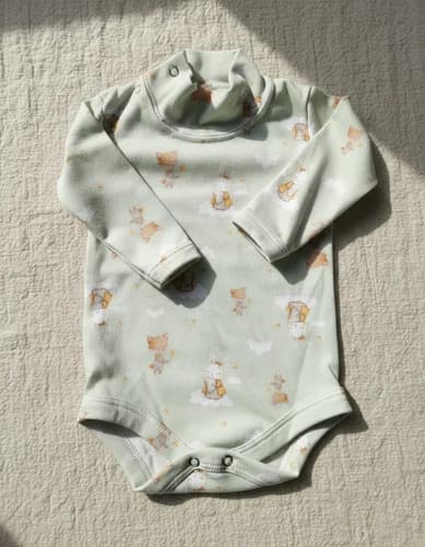Body Media Polera M Larga Para Bebé Zaphira Cómodo Y Suave - imagen 3