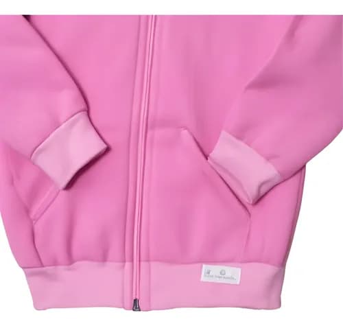 Campera De Algodon Frizado Con Capucha Para  Bebe - imagen 4