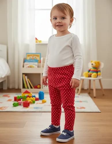 Calzas Para Bebas Estampadas De Algodon Y Lycra - imagen 10