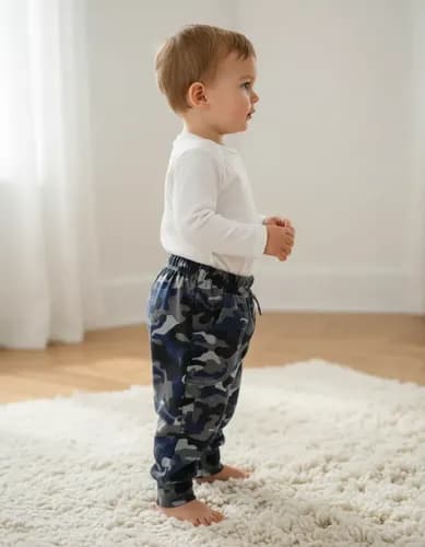 Pantalón Babucha Frisado Estampado Bebes Bolsillos - imagen 14