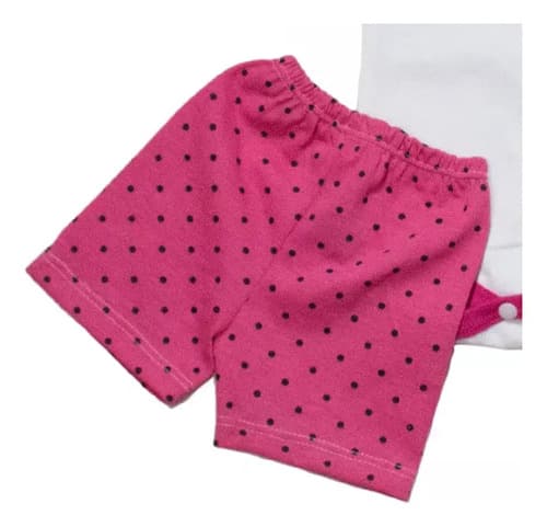 Set 2 Piezas Body Y Short De Algodón Bebes Primeras Medidas - imagen 5