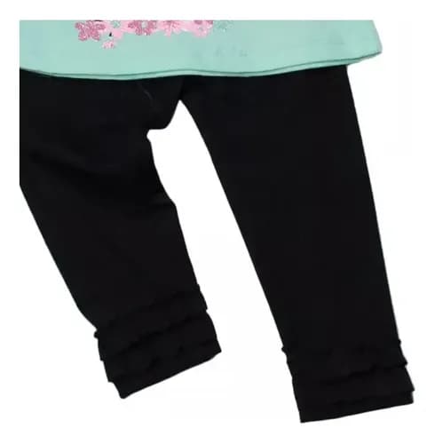 Remera De Algodon Y Calza Modal Beba - imagen 6