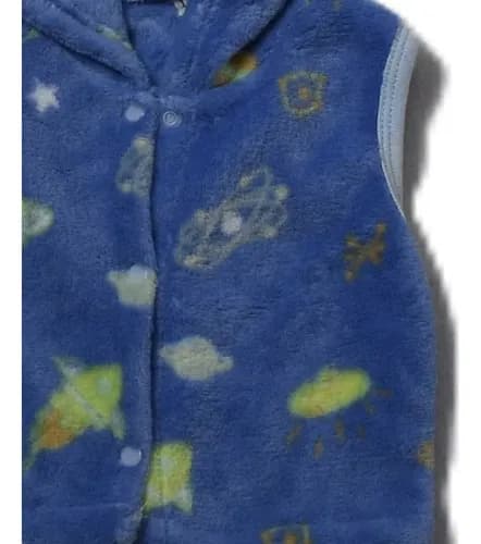 Chaleco Polar Soft Estampado Con Capucha Para Bebe - imagen 11