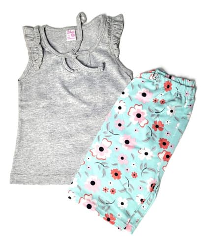 Musculosa De Algodon  Con Biker De Modal Estampado  Bebas - imagen 23