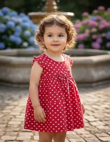 Vestido  De Beba Estampado