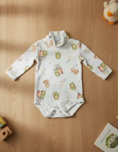 Body Media Polera M Larga Para Bebé Zaphira Cómodo Y Suave - imagen 11