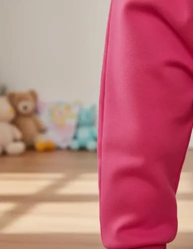 Pantalon Babucha De Algodon Frizado Con Puño Bebes - imagen 14