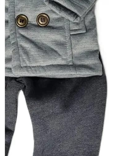 Conjunto Saco Interior Peluche Y Pantalon Jogging Friza Bebe - imagen 14