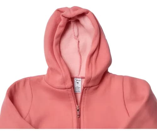 Campera De Algodon Frizado Con Capucha Para  Bebe - imagen 24