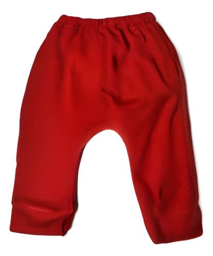 Pantalón De Tela Micro Polar Con Puño Bebes - imagen 4