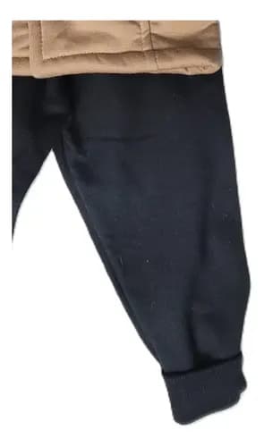Conjunto Saco Interior Peluche Y Pantalon Jogging Friza Bebe - imagen 10