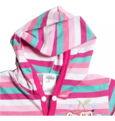 Remera M.l C/capucha Para Calza De Algodón Estampado - imagen 2