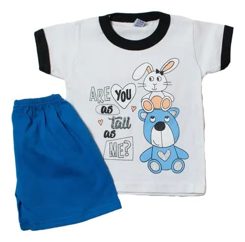 Conjuntos De Algodon Remera Manga Corta/short  Bebes - imagen 21