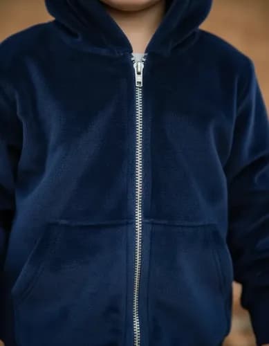 Campera Abrigada  De Plush Bifaz Peluche Para Bebes - imagen 5