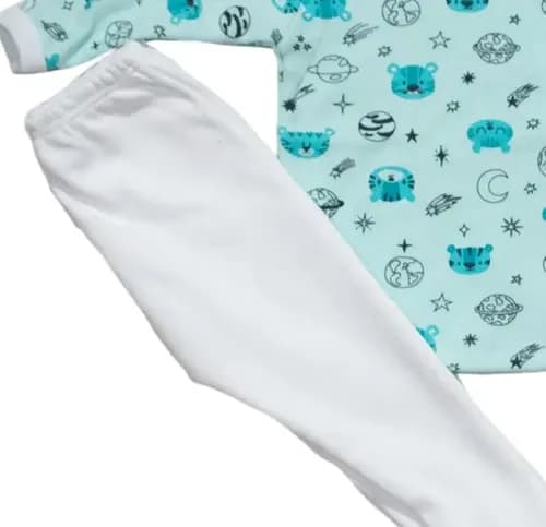 Ajuar R. Nacido Camiseta, Ranita  Gorro Algodon Estampado - imagen 26