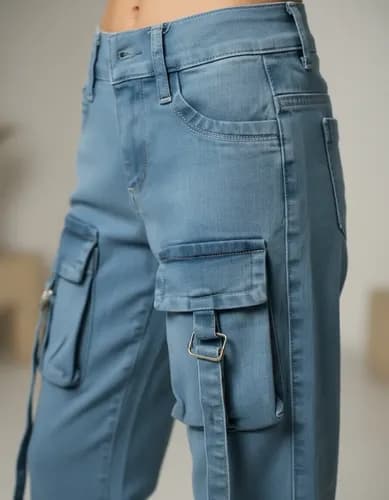 Pantalon Jeans Elastizado Niñas - imagen 2