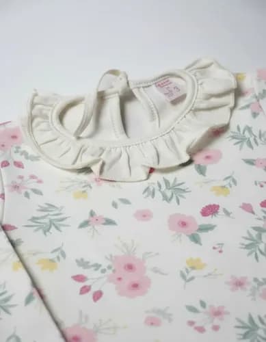 Conjunto De Calza Modal Soft Y Remera M. L. Algodon  Beba - imagen 7