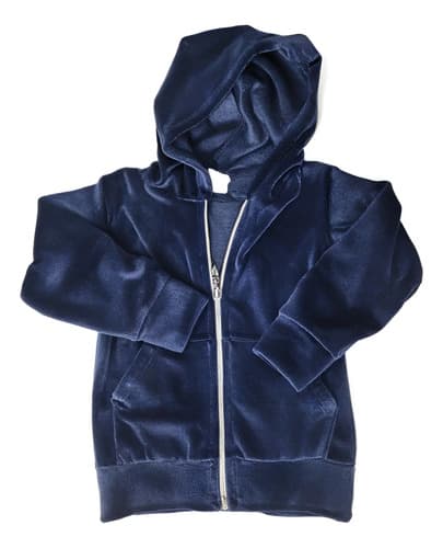 Campera De Plush Con Capucha Y Cierre Bebes - imagen 6