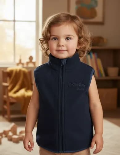 Chaleco Polar Zaphira Para  Bebés Otoño/invierno